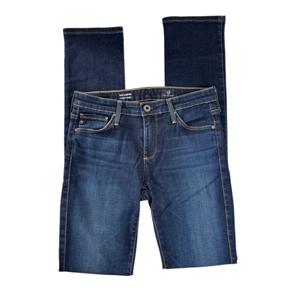 AG Adriano Goldschmied The Harper Essential Straight Leg Jean 25 - Picture 4 of 9